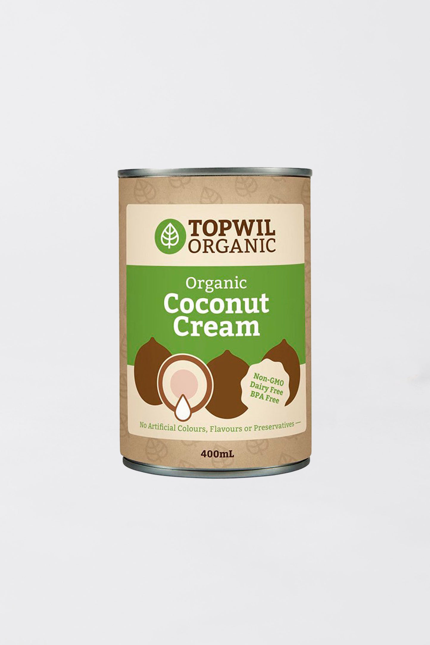 Topwil Organic Coconut Cream