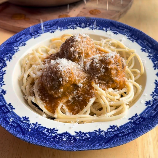 Spaghetti and Meatballs