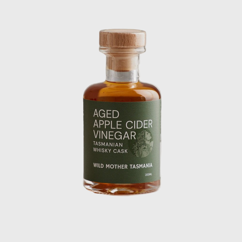 Wild Mother Tasmanian Whiskey Cask Apple Cider Vinegar 200ml