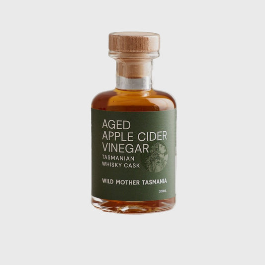 Wild Mother Tasmanian Whiskey Cask Apple Cider Vinegar 200ml