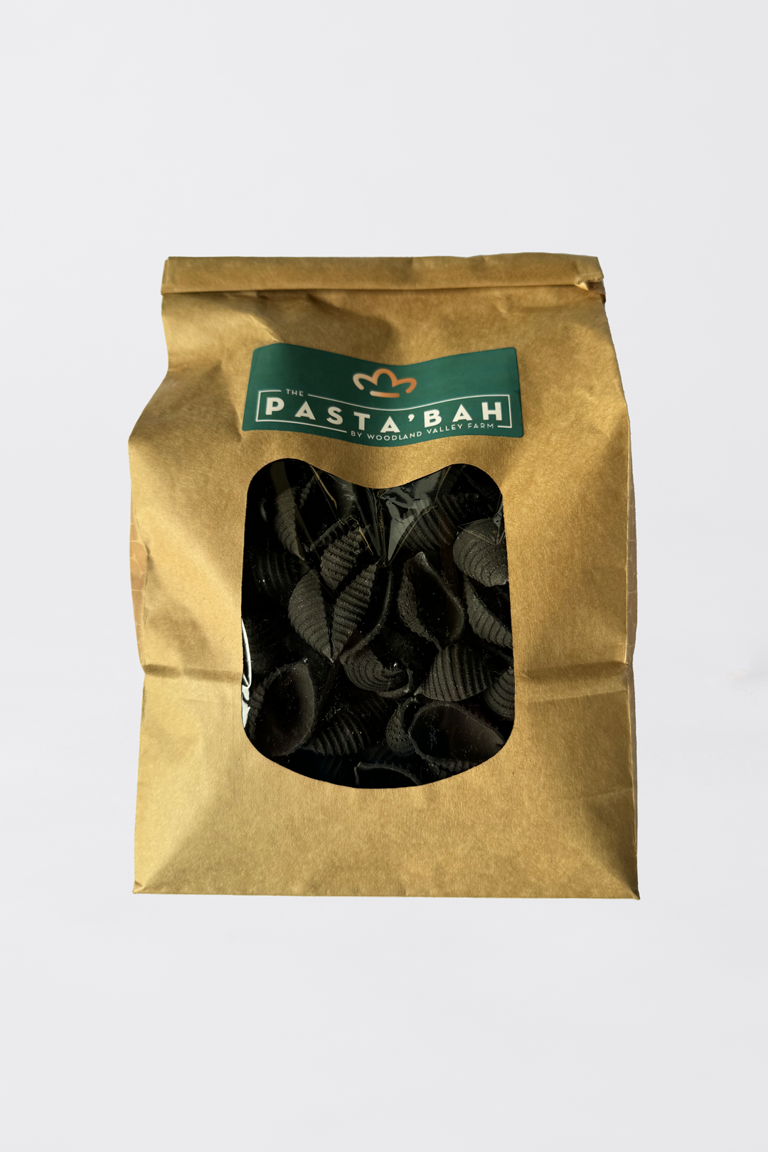 Pasta’bah Dried Squid Ink Conchiglie 500g