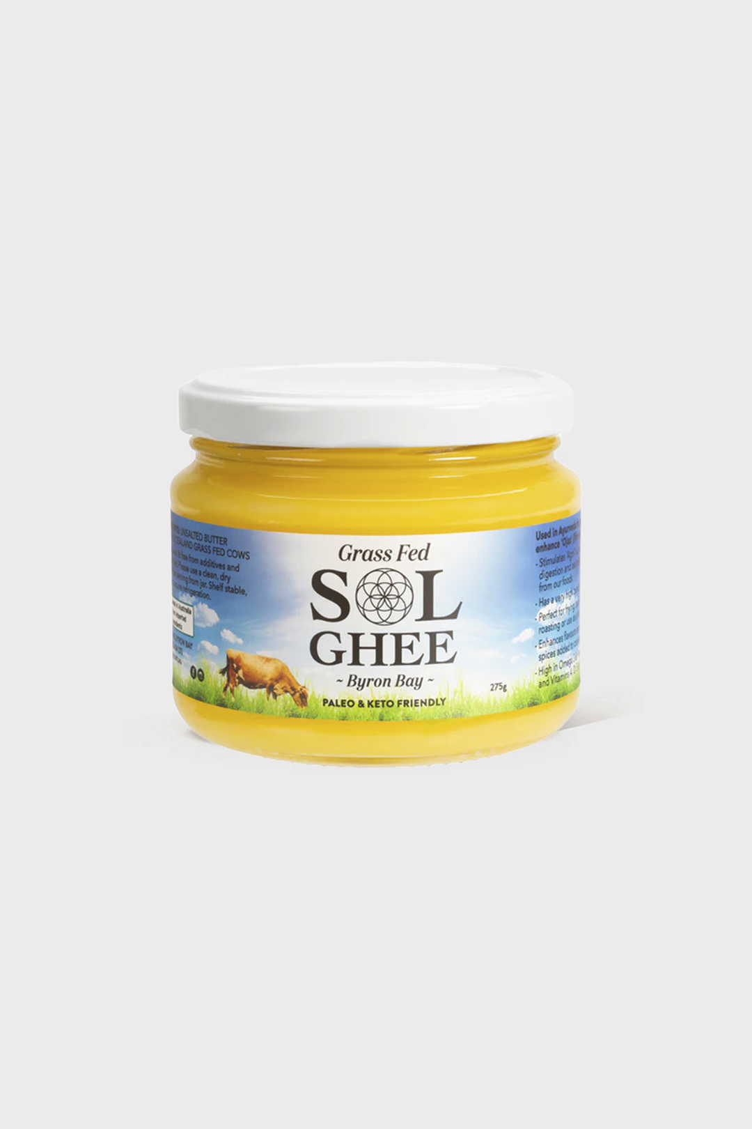 Sol Ghee - Grass Fed 275g