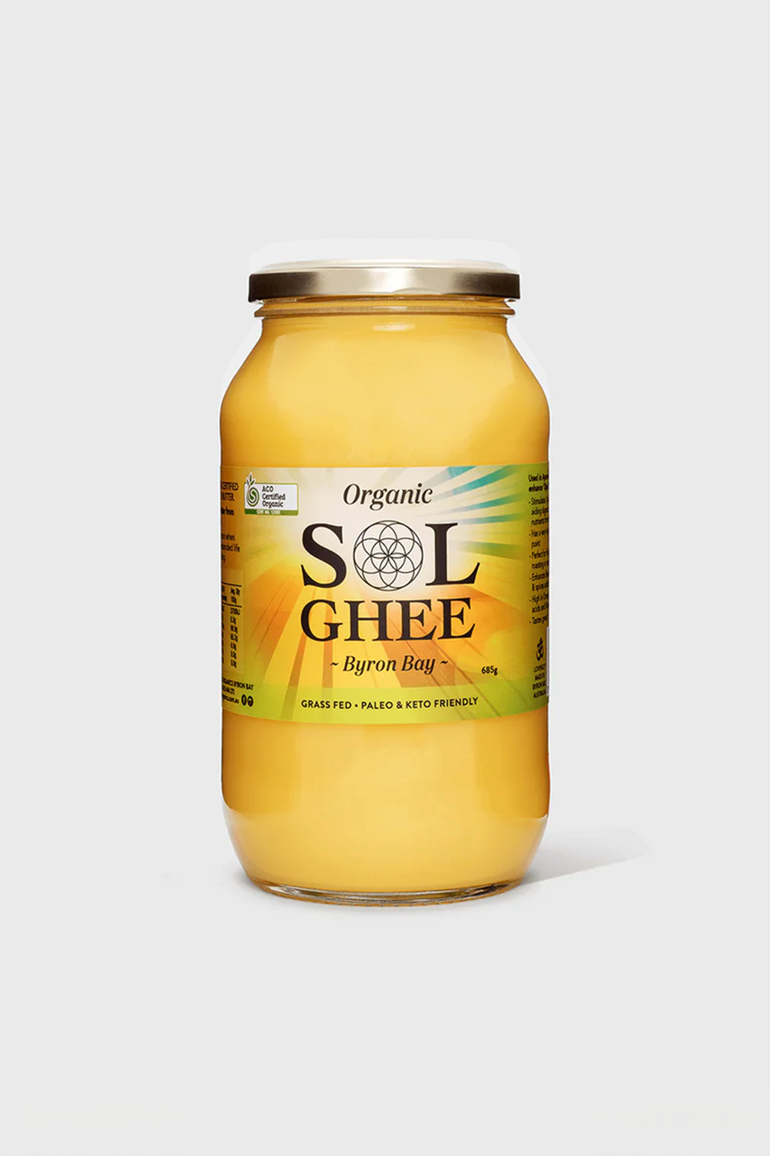 Sol Ghee - Organic 685g